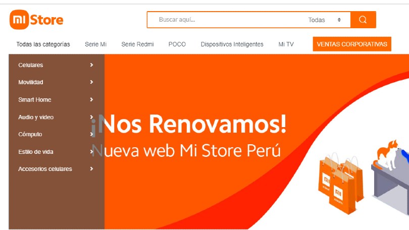 Xiaomi tienda online Perú