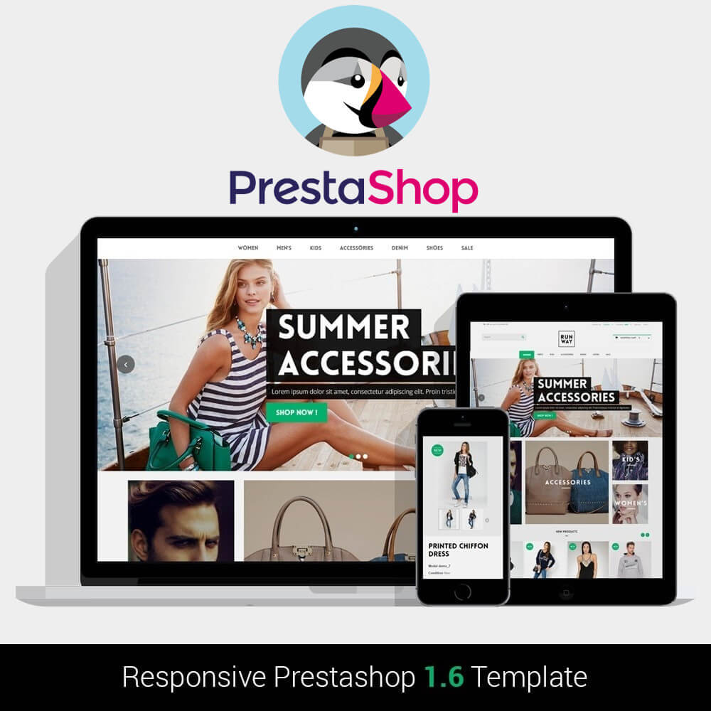 Captures de pantalla de PrestaShop