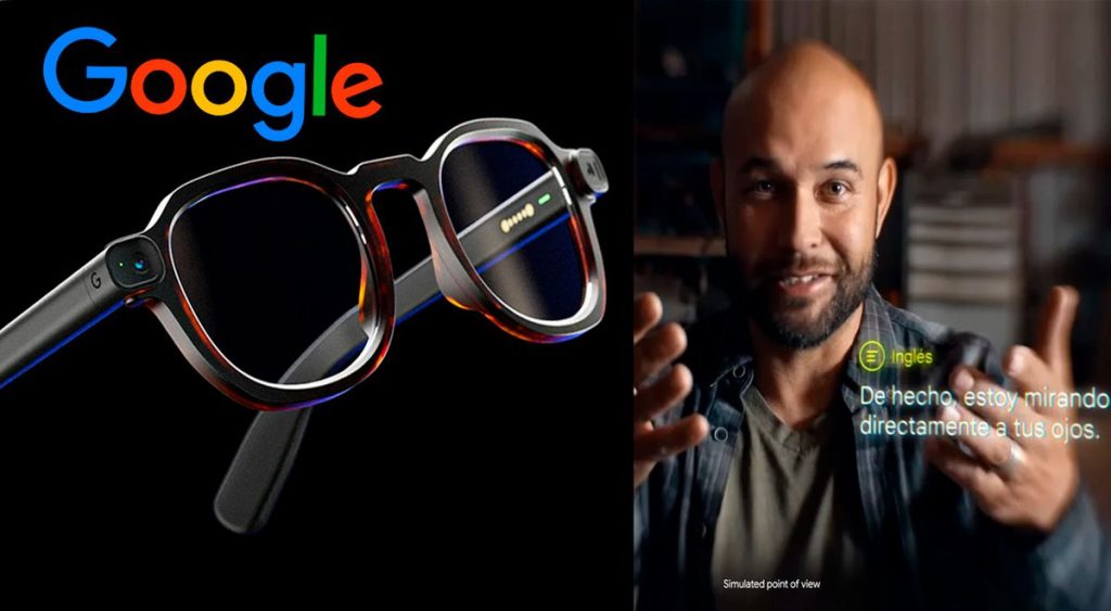 Lentes de realidad aumentada de Google