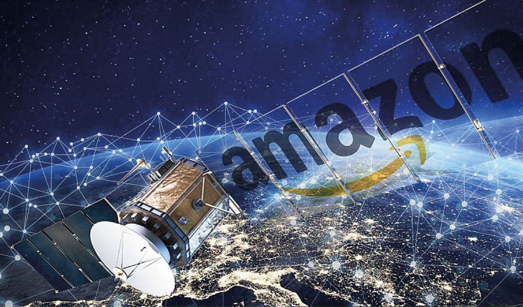 Nuevos satélites en la red de internet de Amazon